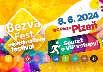 Bezva Fest 2024 - Rodinný festival PLZEŇ