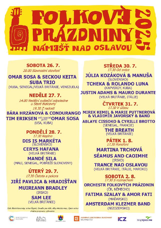 festikycz folkove prazdniny namest nad oslavou 2025